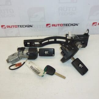 Set serratura 3 chiavi Peugeot 307 4162KF 4162KG