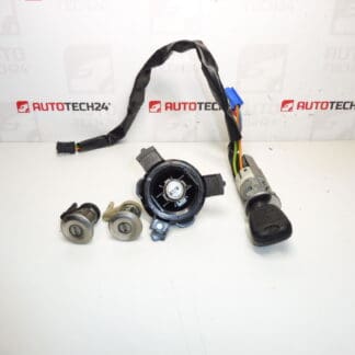 Set serratura Peugeot 206 206+ 1 chiave 4162NR 4162EZ