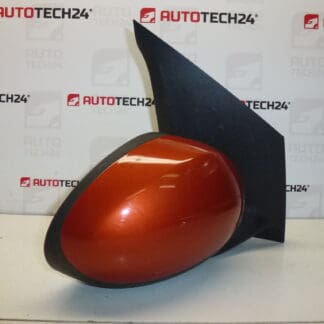 Specchio destro arancione metallizzato Citroën C1 Peugeot 107 87910-0H010 87910-0H011