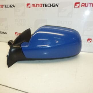 Specchio sinistro Peugeot 307 blu EQJB 8149AW