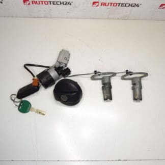 Set serratura Citroën C8 Peugeot 807 + 1 chiave 4162KL